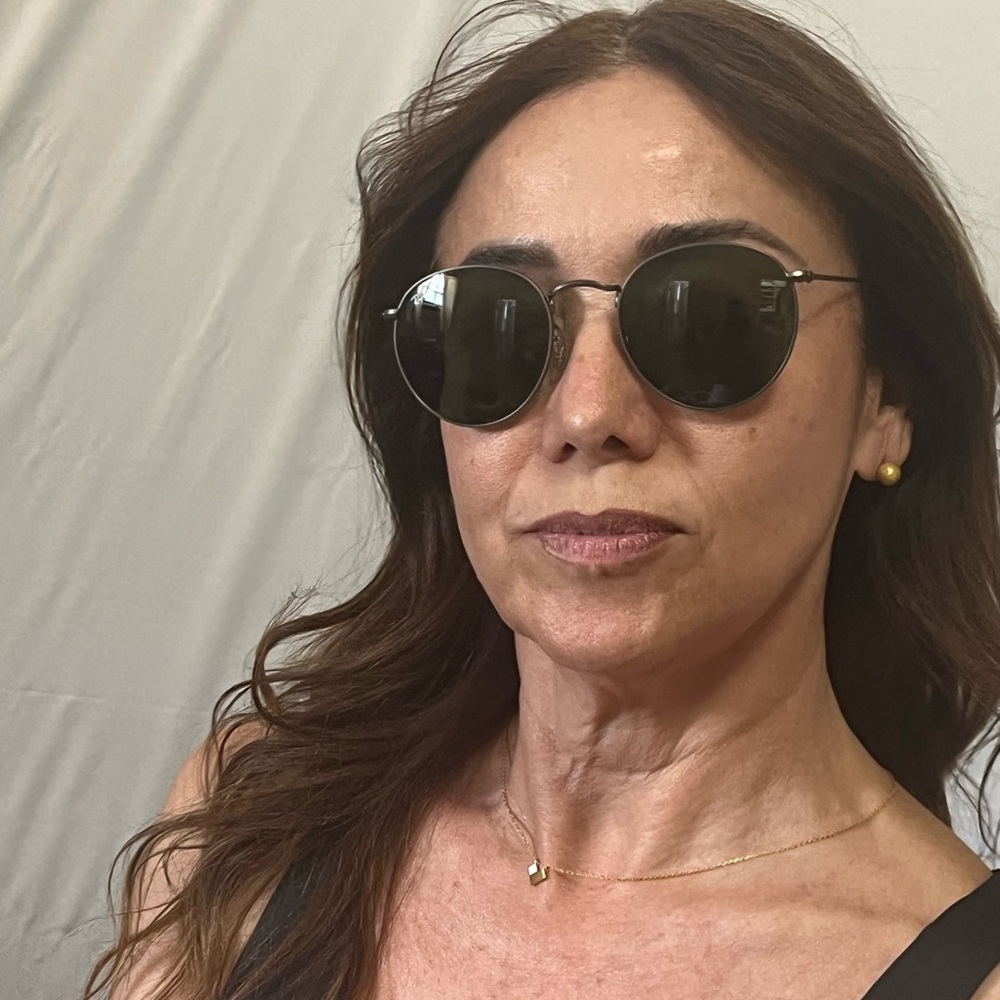 RayBan round metal sunglasses like new